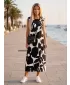 Rochie ALTISPORT HELAINE ALB/NEGRU