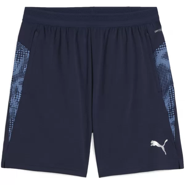  Pantaloni scurți pentru bărbați PUMA TEAMCUP TRAINING SHORTS 659171-06 PUMA NAVY/PUMA SILVER 