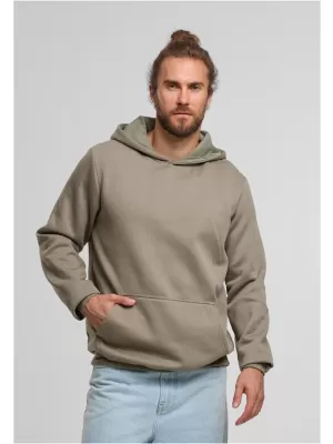 Hanorac pentru bărbați URBAN CLASSICS TB7281 MĂSLINE PALID