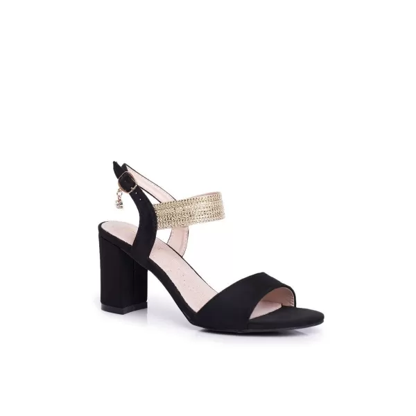  Sandale de dama S.BARSKI ENJOY NEGRU 