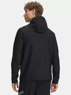 Jachetă pentru bărbați UNDER ARMOUR UA UNSTOPPABLE WOVEN JACKET NEGRU