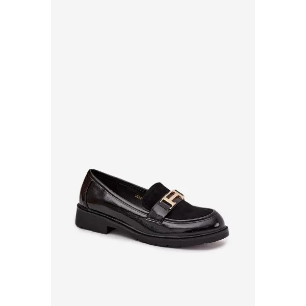  Pantofi de dama S.BARSKI HY52-545 NEGRU 