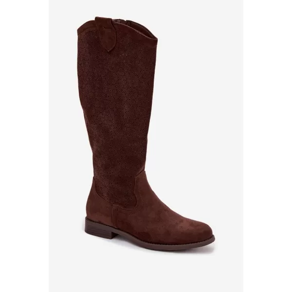  Cizme de dama S.BARSKI HY61-8022 MARO 