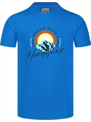 Tricou pentru bărbați NORDBLANC SUNRISE NBSMT8152 ALBASTRU
