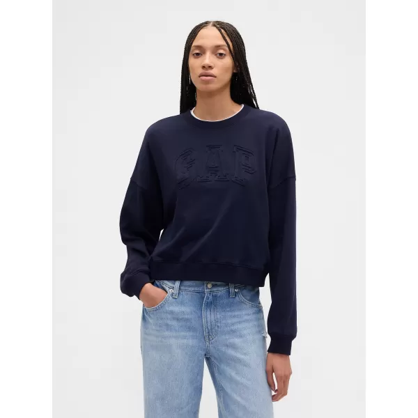  Hanorac de dama GAP LOGO SWEATSHIRT 799280-01 UNIFORMA MARINEI 