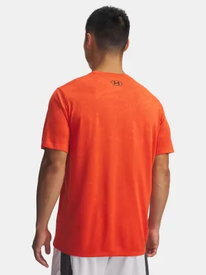 Tricou pentru bărbați UNDER ARMOUR UA TECH VENT JACQUARD SS 1377052-844 PORTOCALE