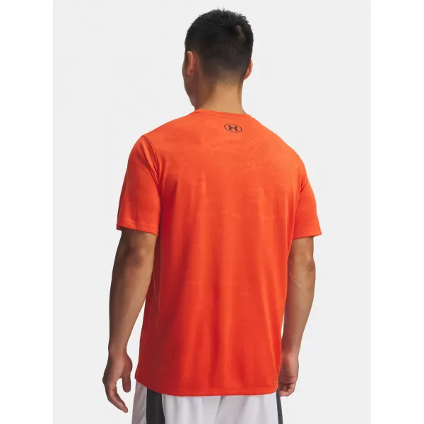  Tricou pentru bărbați UNDER ARMOUR UA TECH VENT JACQUARD SS 1377052-844 PORTOCALE 