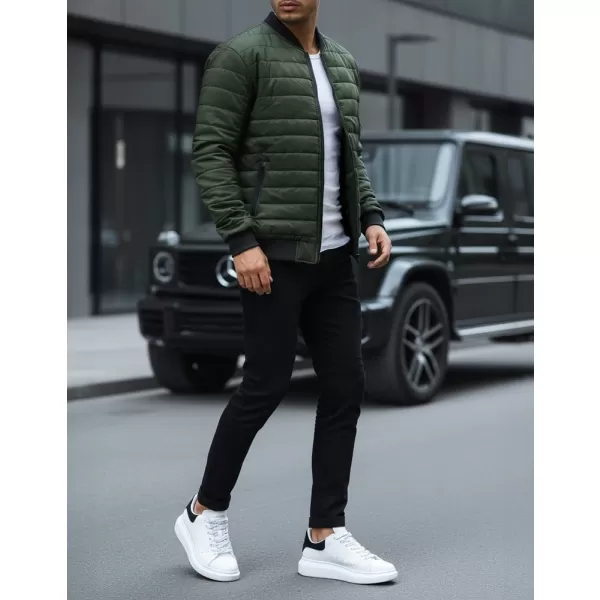  Jachetă pentru bărbați DSTREET TX2211A VERDE 