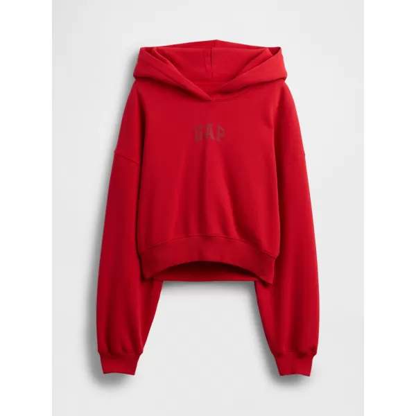  Hanorac de dama GAP CROPPED LOGO PULLOVER HOODIE 841725-12 SOS DE ROSII 