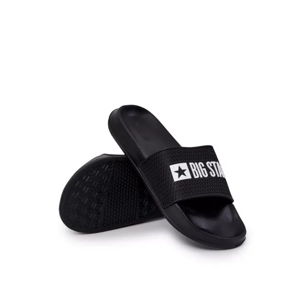  Papuci barbati BIG STAR JJ174505 NEGRI Pantofi Big Star 