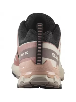 Pantofi de dama SALOMON XA PRO 3D V9 W L47882800 NEGRU/BURLWOOD/TRANDAFIR DE MAHON