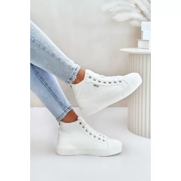  Adidasi de dama BIG STAR OO274A479 WHITE Pantofi Big Star 