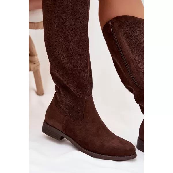  Cizme de dama S.BARSKI HY61-8022 MARO 