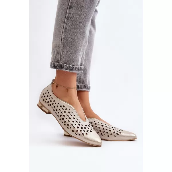  Balerini de dama ZAZOO 2883 AUR 
