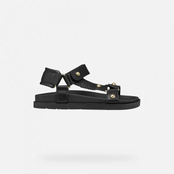  Sandale pentru fete GEOX SANDAL FOAMMENTERA J65P0D000BCC9999 NEGRU 