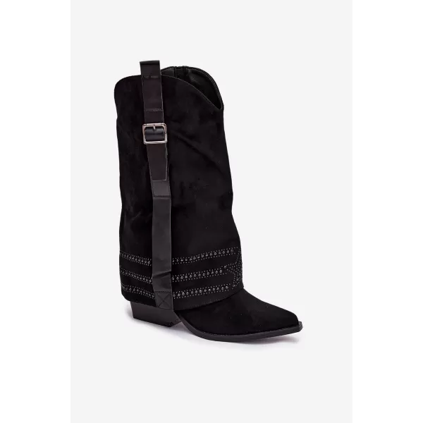  Cizme de dama BOTO CAMILORA 40916 NEGRU 