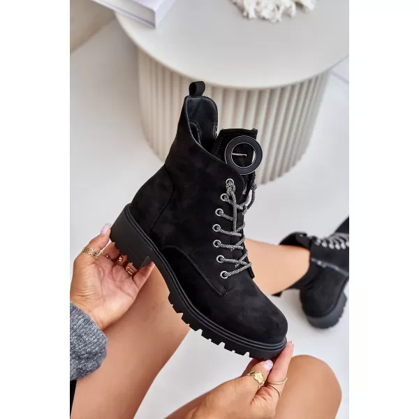  Pantofi de dama VINCEZA 16465 NEGRU 
