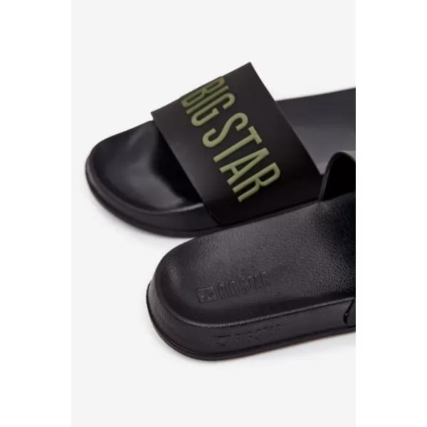  Papuci barbati BIG STAR SS174359 NEGRI Pantofi Big Star 