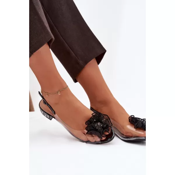  Sandale de dama D&A MR52-230 NEGRU 