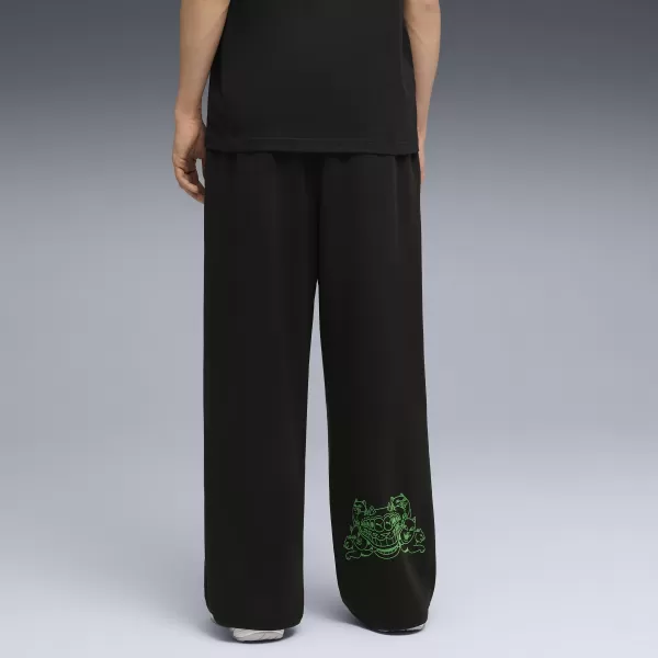  Pantaloni pentru bărbați PUMA X RIPNDIP SWEATPANTS 632416-01 PUMA NEGRU 
