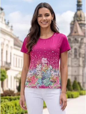 Tricou pentru femei ALTISPORT HELINA ROŞU