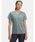 Tricou pentru femei UNDER ARMOUR TECH SSV- TWIST 1384227-587 ALBASTRU