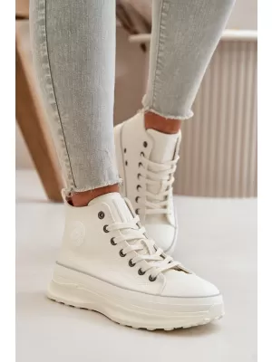 Adidași de damă BIG STAR OO274064 WHITE Pantofi Big Star