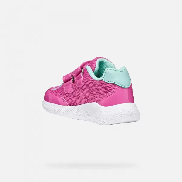  Adidași pentru fete GEOX SPRINTYE B654TA0GNHHC8471 ROZ 