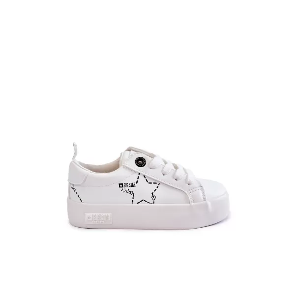  Pantofi copii BIG STAR KK374222 ALB Pantofi Big Star 