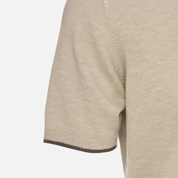  Tricou pentru bărbați GEOX KNIT G012318 BEJ 