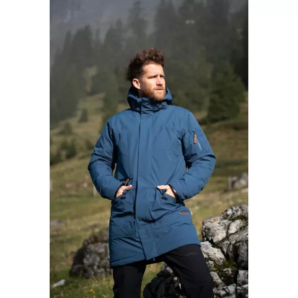  Palton de iarnă pentru bărbați NORDBLANC ICEAGE NBWJM8256 ALBASTRU 