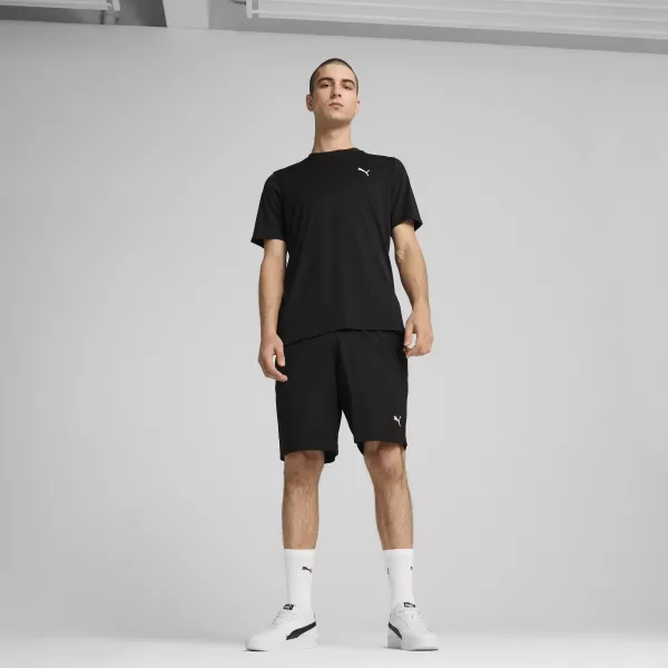  Pantaloni scurți pentru bărbați PUMA ESS WOVEN SHORTS 682604_01 PUMA NEGRU 