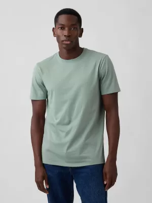 Tricou pentru bărbați GAP LOGO CREW TEE 842063-75 VERDE AISBERG