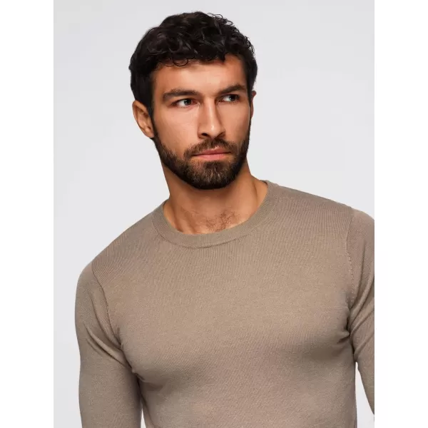  Pulover pentru bărbați OMBRE OM-SWBS-0106 BEJ ÎNCHIS 