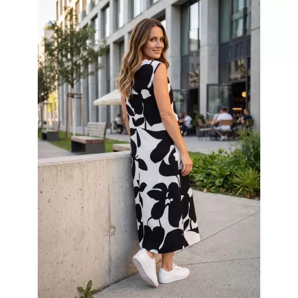  Rochie ALTISPORT HELAINE ALB/NEGRU 