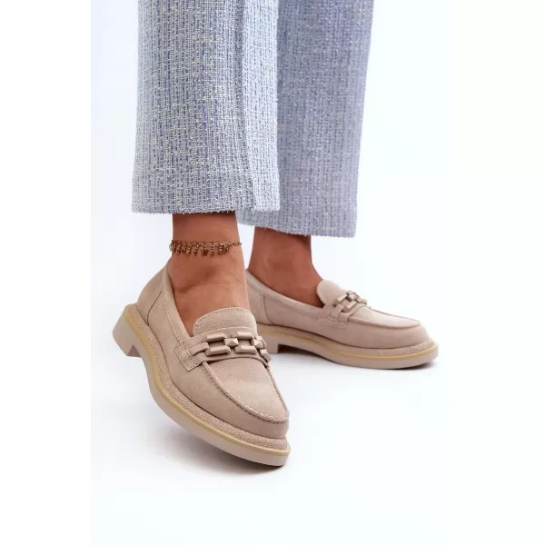  Mocasini de dama S.BARSKI HX52-222 BEJ 