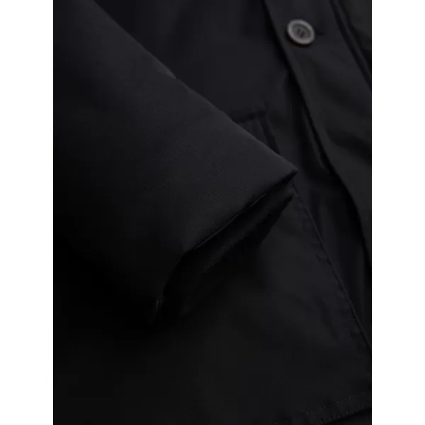  Parka pentru bărbați OMBRE OM-JAPJ-0287 NEGRU 