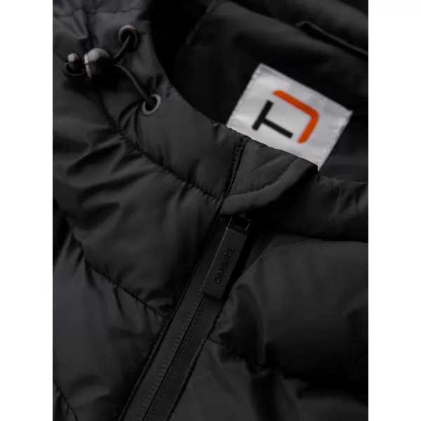  Jachetă pentru bărbați OMBRE OM-JAHP-0302 NEGRU 