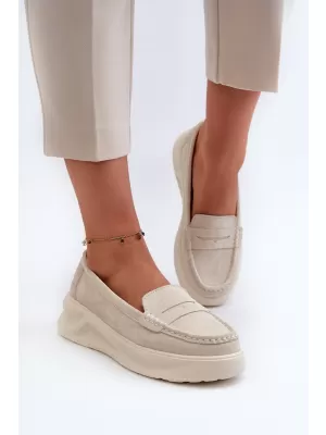 Mocasini de dama EVENTO FILIDIA BEJ