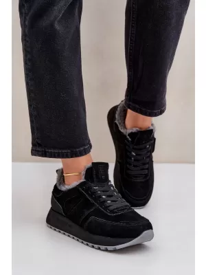 Adidași de damă BIG STAR OO274580 BLACK Pantofi Big Star