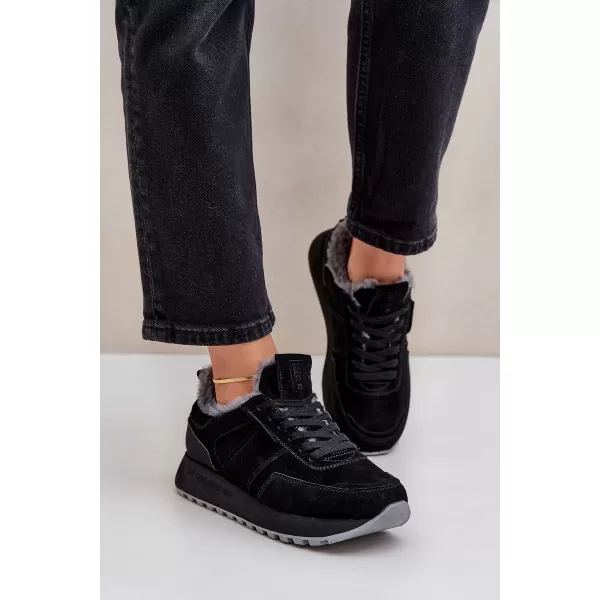  Adidași de damă BIG STAR OO274580 BLACK Pantofi Big Star 