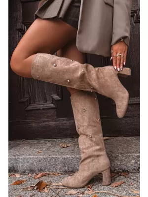 Cizme de dama BOTO LUCINDA 40118 KAKI