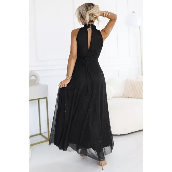  Rochie NUMOCO 636-3 NEGRU 