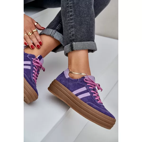  Pantofi de dama ZAZOO N1068S4 VIOLET 