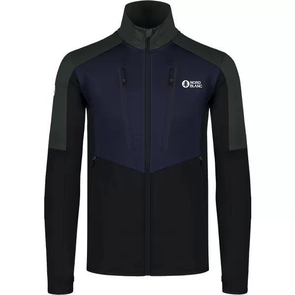  Hanorac powerfleece pentru bărbați NORDBLANC GROAN NBWFM8282 NEGRU 