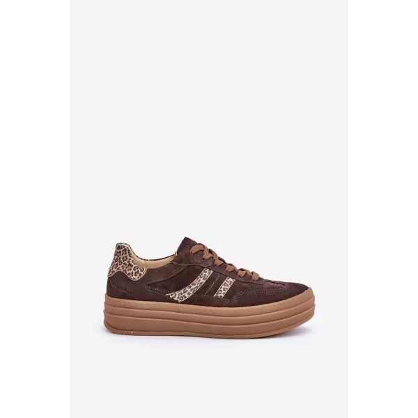  Pantofi de dama ZAZOO N1176 MARO/BEJ 
