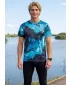 Tricou premium pentru bărbați ALTISPORT VOJ/ALM131TR01 KEROSEN/NEGRU