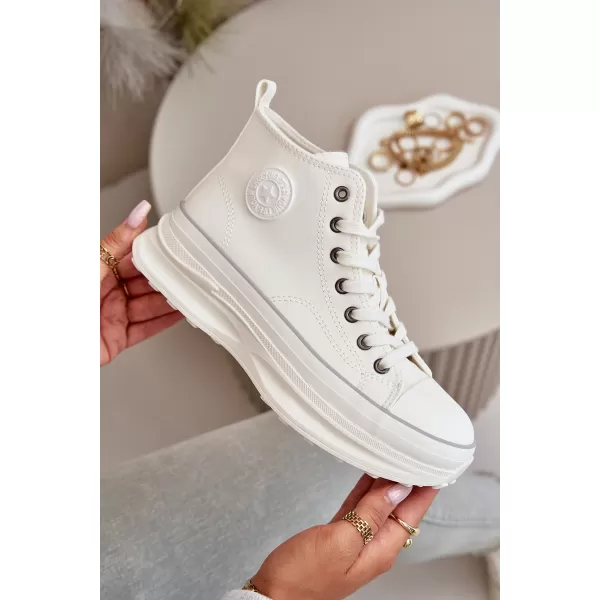  Adidași de damă BIG STAR OO274064 WHITE Pantofi Big Star 