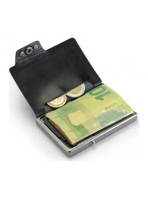 Portofel MONDRAGHI ONE PLUS NEGRU
