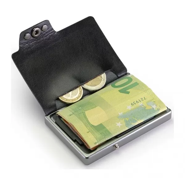  Portofel MONDRAGHI ONE PLUS NEGRU 